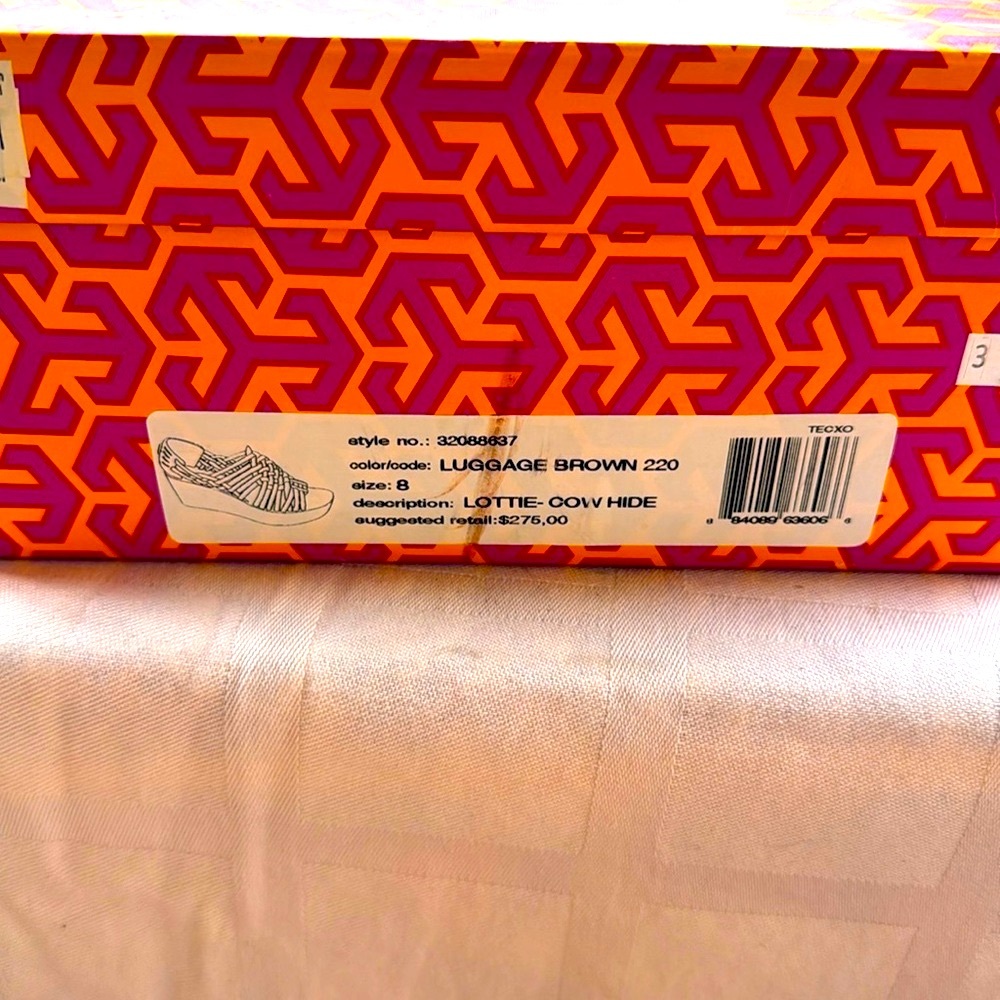 Tory Burch, Women's Brown Woven Sandals size 8 good condition - Picture 12 of 12